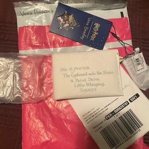 Vera Bradley Harry Potter Acceptance Letter Keychain